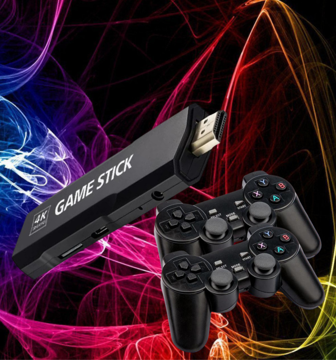 50 KONSOLIŲ VIENAME (4K Game stick)